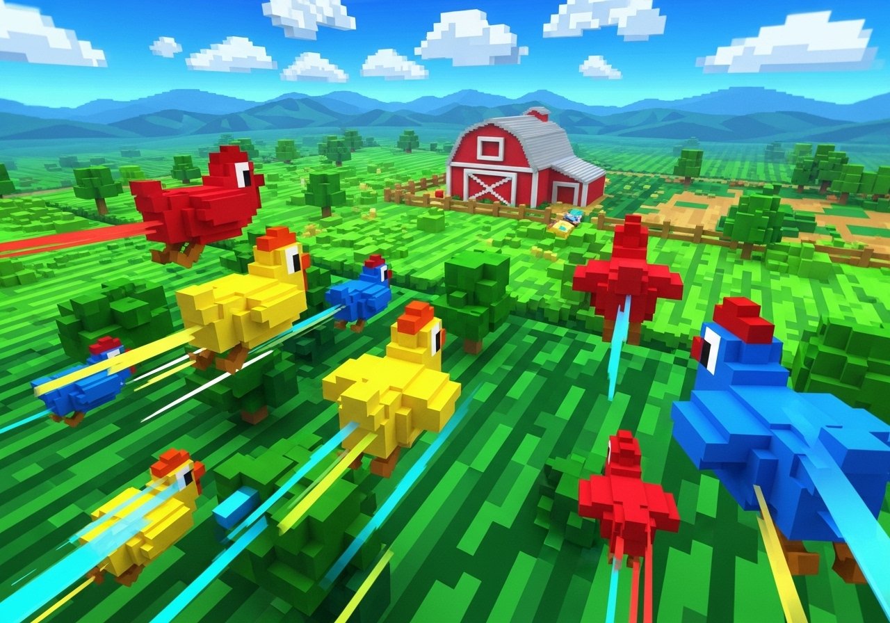 Chicken Shoot vs Duck Hunt : quand les volailles deviennent rentables